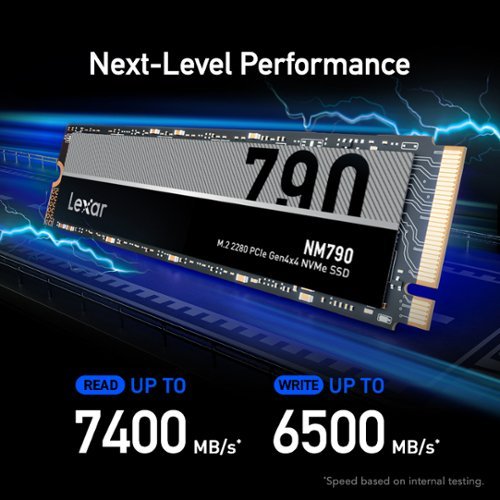 Lexar 4TB Lexar® NM790 M.2 2280 PCle Gen4x4 NVMe SSD LNM790X004T