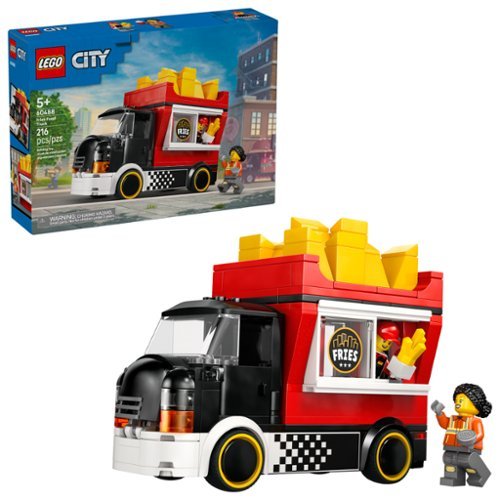 LEGO - City Fries Food Truck Toy Building Set 60488