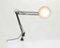 Studio Designs - Swing Arm Clamp Lamp with LED Bulb - Black-Front_Standard
