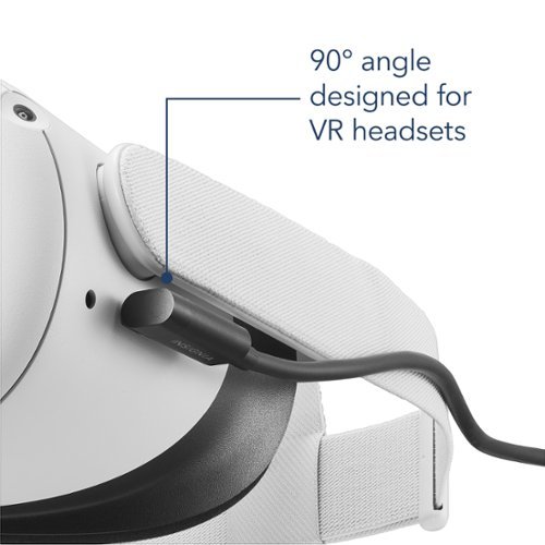 Insignia™ 16.4' USB-C Virtual Reality Headset Cable for Meta Quest 2 and 3 - Black GLOBAL SHIPPING