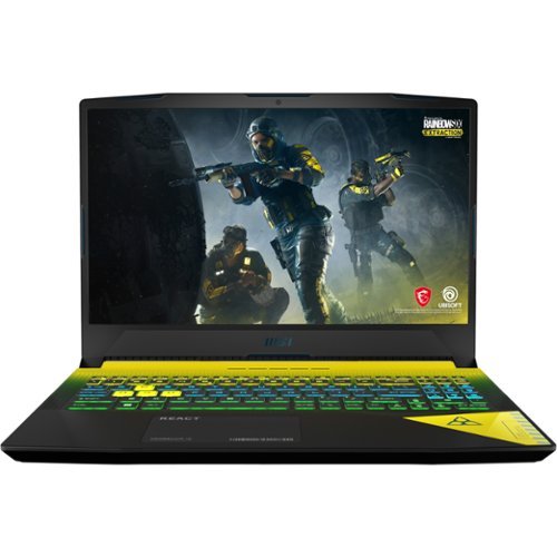 MSI - Crosshair 15 Rainbow Six Extraction Edition B12U 15.6" Gaming Laptop-Intel Core i7-16 GB Memory-NVIDIA GeForce RTX 3070 - Multicolor Gradient-Front_Standard 