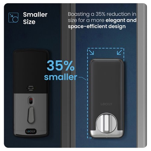 Lockly Visage Smart Lock Wi-Fi Deadbolt Facial/Keyway/Fingerprint - Satin Nickel BUY IN SINGAPORE