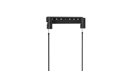 ErgoAV - 19″-65″ Fixed TV Mount - Black-Front_Standard 