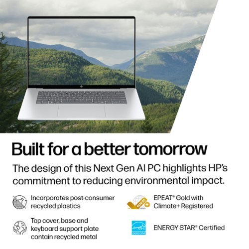 HP OmniBook 5 - Copilot+ PC - 16 2K OLED Touch-Screen Laptop - Snapdragon X Plus - 16GB Memory - 1TB SSD - Glacier Silver BUY IN MIDDLE EAST