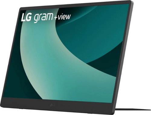 LG - gram +view 17” IPS WQXGA 60Hz Portable Monitor (USB Type-C, mini-HDMI port) - Titan Silver - image 9
