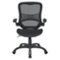 Office Star Products - Mesh Seat and Back Manager’s Chair - Black-Front_Standard