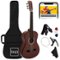 Best Choice Products - 38in Beginner Acoustic Guitar Starter Kit w/ Gig Bag, Strap, Extra Strings - Dark Brown-Front_Standard