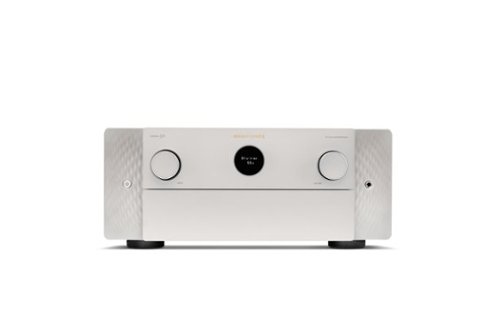 Marantz - Cinema 40 125W 9.4 Ch Bluetooth Capable with HEOS and Dolby Atmos 8K Ultra HD A/V Home Theater Receiver with Alexa - Silver Gold