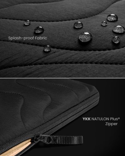 tomtoc Terra-A27 Puff Recycled Laptop Sleeve Bag Case for 14-inch MacBook Pro M4/M3/M2/M1 Pro/Max 2024-2021, Quilted Design - Lavascape SHOP ONLINE