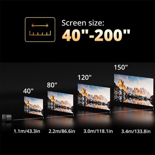ETOE E3 Pro 4K 1080P Smart Projector, Android TV 11.0 & Netflix Certified, 600 ANSI, 20W Dolby Audio, Auto Focus & Keystone - Black BUY IN EUROPE
