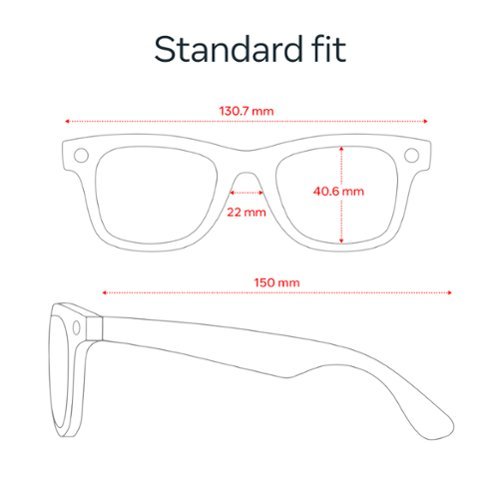 Ray-Ban Meta Wayfarer Large (Gen 2) glasses with Meta AI, Audio, Photo, Video Compatibility - Polarized Graphite lenses - Matte Black HOW TO BUY