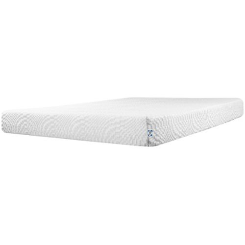 Sealy - Essentials 8 Inch Memory Foam Mattress in a Box, Firm, Twin - White