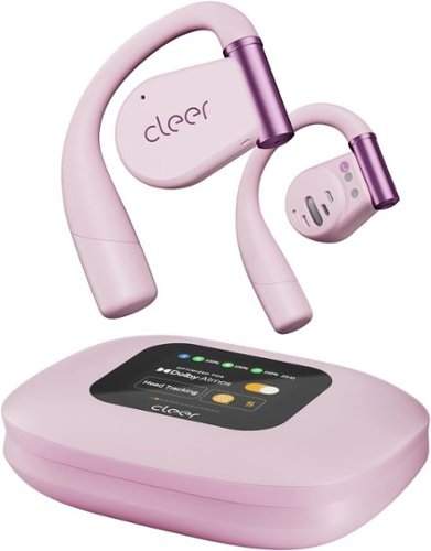 Cleer - ARC 3 Open-Ear Headphones – Dolby Audio, Snapdragon Sound, 50Hr Battery, Bluetooth 5.4, IPX7 - Pink-Front_Standard 