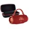 JBL - Charge 6 Portable Wireless Bluetooth Speaker with IP68 Waterproof Case Bundle - Red-Front_Standard