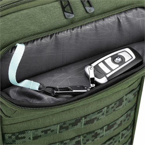 Swissdigital Design BERG Hybrid TSA-Friendly Briefcase With USB Charging Port RFID Protection and Fits Up to 16″ Laptop - Dark Green BUY IN UK