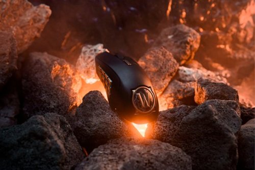 SteelSeries Aerox 9 Wireless World of Warcraft Edition RBG Optical Gaming Mouse with 18 Programmable Buttons - Wireless - Black GLOBAL SHIPPING