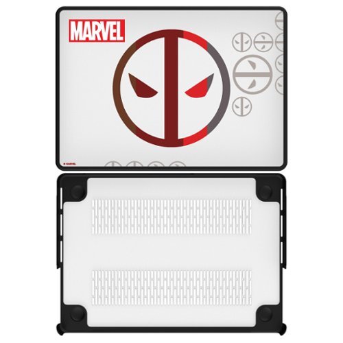 Keyscaper - Marvel Sigil Laptop Case - Apple MacBook Pro (13-inch, 2020) - Deadpool-Front_Standard 