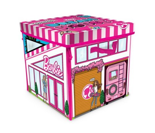 Tara Toys ZipBin Barbie Dreamhouse Toy Storage Box & Playmat GLOBAL SHIPPING