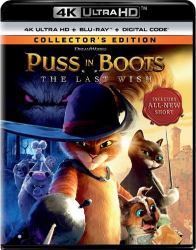  Puss in Boots: The Last Wish (4K Ultra HD + Blu-ray) [UHD] [Standard] [4K Ultra HD Blu-ray]