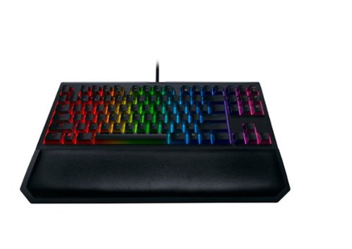Razer BlackWidow Chroma V2 Tournament Edition TKL Wired Mechanical Green Switch Gaming Keyboard with RGB Chroma Backlighting - Black WORLDWIDE DELIVERY