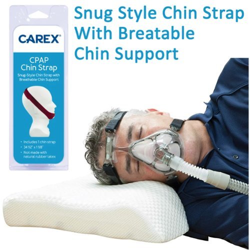 Carex - Snug-Style CPAP Chin Strap - Red-Alt_View_Standard_11 