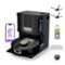 Shark - PowerDetect ThermaCharged Robot Vacuum & Mop with Heated Mop Cleaning NeverTouch Pro Base - Black-Front_Standard