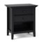 Simpli Home - Amherst Bedside Table - Black-Front_Standard