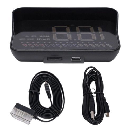 Home Collection - Universal Digital Car GPS HUD Head-Up Display – LED HD Speedometer with Overspeed Alarm-Front_Standard 