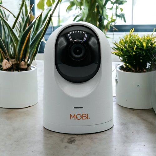 MOBI Cam PRO HD 2Pk WiFi Pan & Tilt Video Baby Monitor w 2-Way Audio, Color Night Vision, & Cry Detection - White SHOP ONLINE