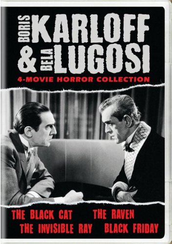  Boris Karloff &amp; Bela Lugosi: 4 Horror Movie Collection