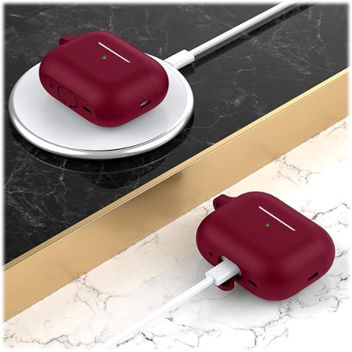 SaharaCase Case for Apple AirPods Pro (2nd Generation 2022) - Burgundy SHOP ONLINE