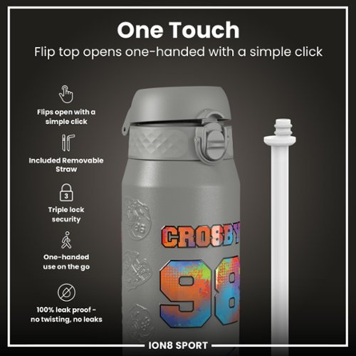 NFL PA ION8 Thermal Steel Water Bottle Signature Series, Maxx