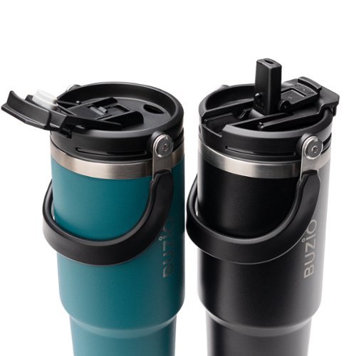 Buzio 30oz Tumbler water bottle with Handle - Black WHERE TO BUY