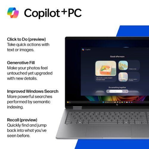 HP OmniBook X Flip 2-in-1 - 16 2K OLED Touchscreen Laptop - AMD Ryzen AI 7 445 (2026) - 16GB Memory - 1TB SSD - Copilot+ - Meteor Silver BUY IN CANADA