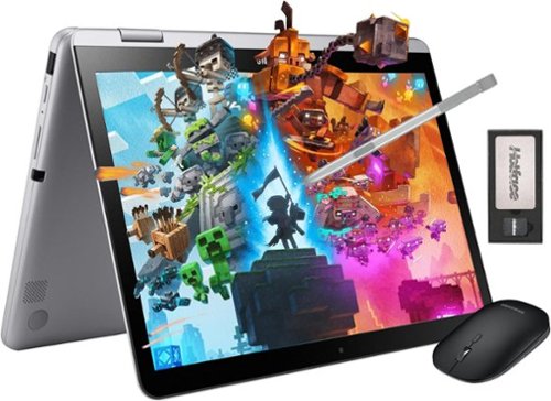 Samsung - 12.2" FHD 2-in-1 Touchscreen Chromebook Plus Laptop,Intel Dual-Core,4GB RAM,64GB eMMc,160GB Dock Station - Silver-Front_Standard 