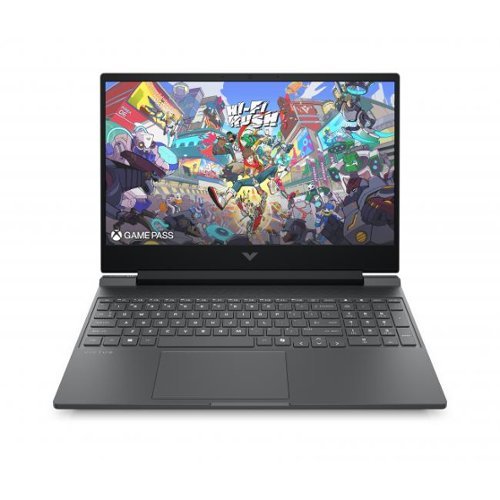 HP - Victus 15.6" FHD IPS 144Hz Intel Core i7-13620H NVIDIA GeForce RTX 5060 Gaming Laptop 16GB RAM 512GB SSD - Silver-Front_Standard 
