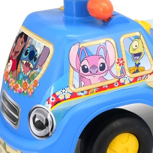 Kiddieland My First Ride-On - Stitch, Disney Lights & Sounds, Infant & Toddler WORLDWIDE DELIVERY
