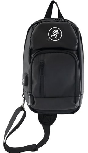 Mackie - CreatorSling - Sling Bag for Creators - Black-Front_Standard 