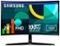 Samsung - 24" S3 (S36GD) LED FHD 100Hz Curved Monitor (HDMI, D-sub) - Black-Front_Standard