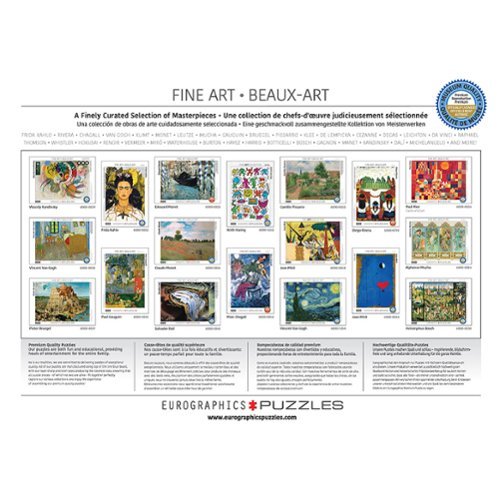 Eurographics Monet's Garden by Monet Puzzle, 1000 Pieces WORLDWIDE DELIVERY