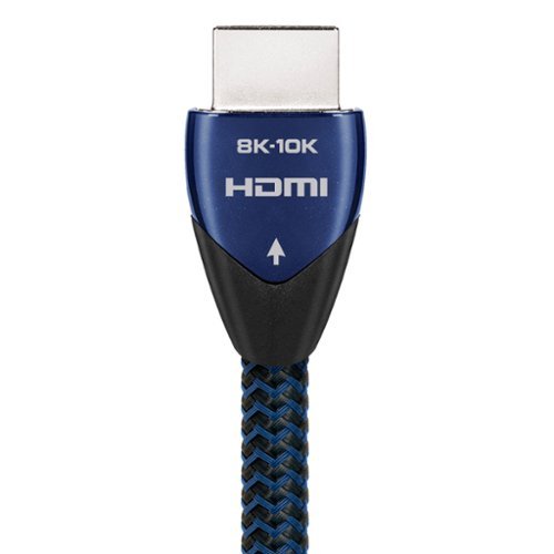AudioQuest Vodka 48 2.5'   4K-8K-10K 48Gbps   HDMI Cable - Blue on Black GLOBAL SHIPPING