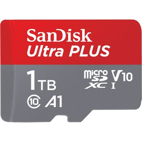 SanDisk - Ultra PLUS 1TB microSDXC UHS-I Memory Card