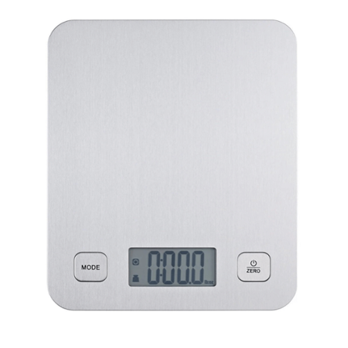 Mainstays - Stainless Steel Digital Battery-Powered Kitchen Scale-Front_Standard 