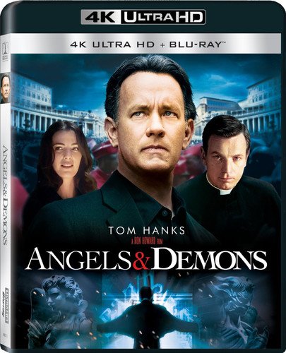  Angels &amp; Demons [4K Ultra HD Blu-ray/Blu-ray] [Includes Digital Copy] [2009]