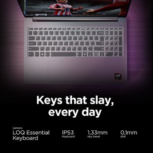 Lenovo LOQ 15.6 2K Gaming Laptop - AMD Ryzen 7 170 2025 - 16GB Memory - NVIDIA GeForce RTX 4050 - 512 SSD - Luna Grey WHERE TO BUY