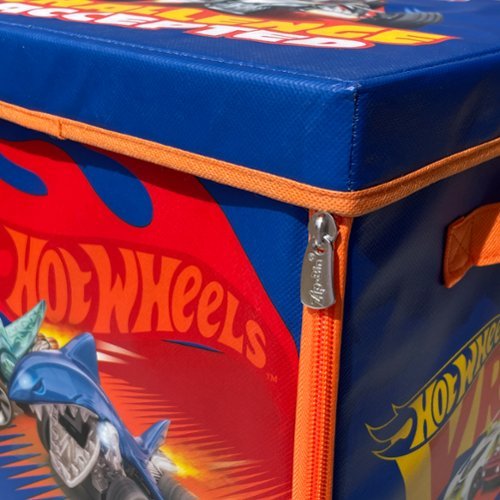 Tara Toys ZipBin Hot Wheels 300 Car Storage Cube & Playmat GLOBAL SHIPPING