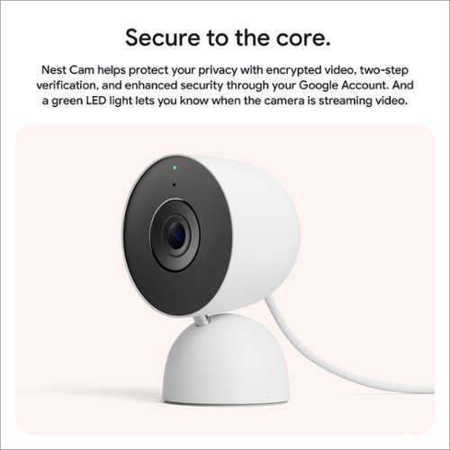 Google Nest Cam Indoor (wired, 3rd gen) - Latest Model - 2K Video and Gemini - Berry BUY IN HONG KONG