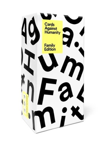  Cards Against Humanity - Cards Against Humanity: Family Edition Main Game - Black/White