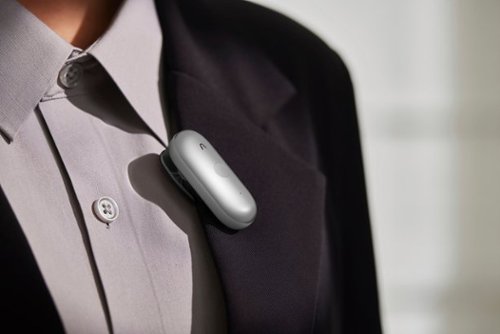 PLAUD NotePin S Smart AI Voice/Audio Recorder with 64 GB Internal Memory and Digital Operation - Silver WORLDWIDE DELIVERY