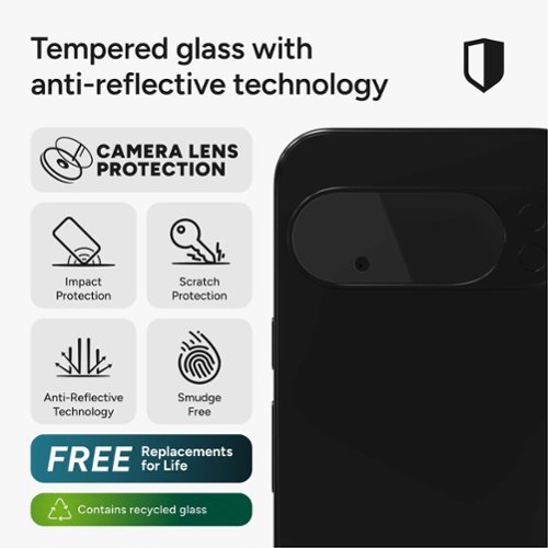 ZAGG InvisibleShield Glass Elite Anti-Reflective Lens Protector for Google Pixel 10/10 Pro - Clear WORLDWIDE DELIVERY